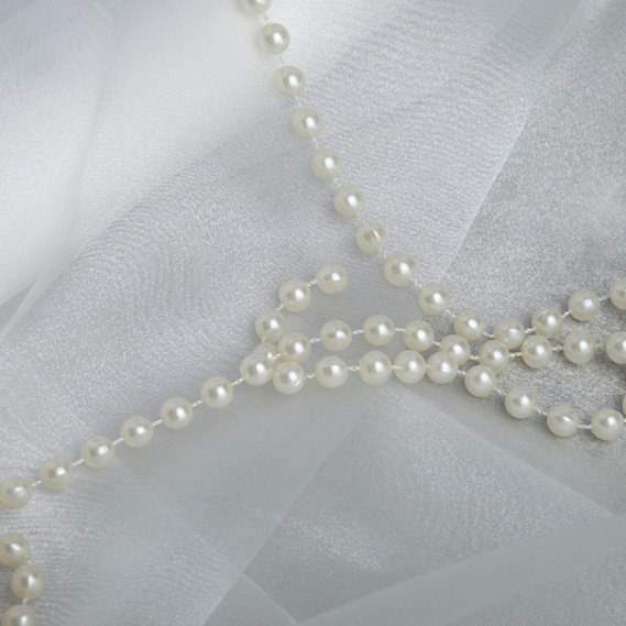 Тканина органза молоко, фото 3