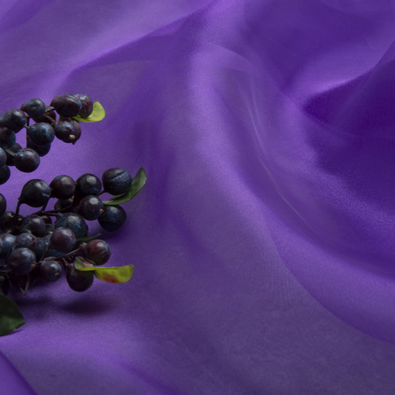 Organza fabric пурпур, фото 3