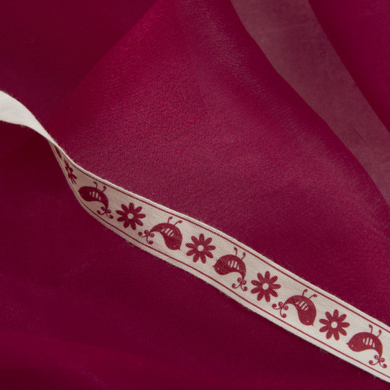 Ткань органза гранат, фото 3