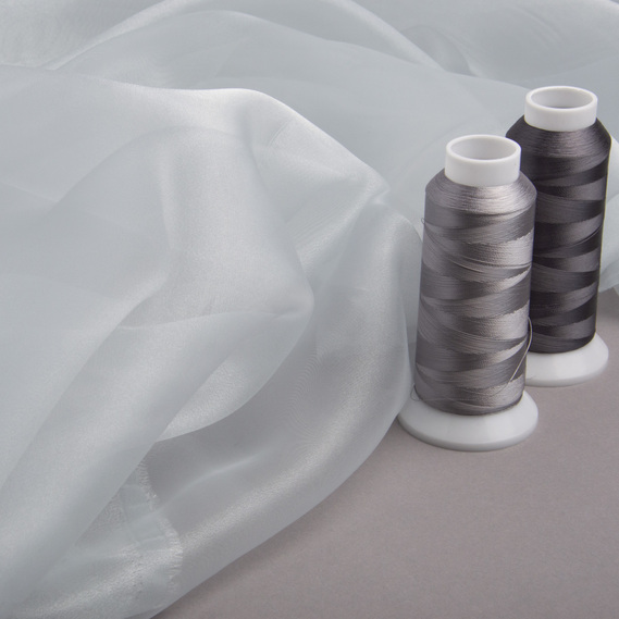 Organza fabric сірий, фото 3