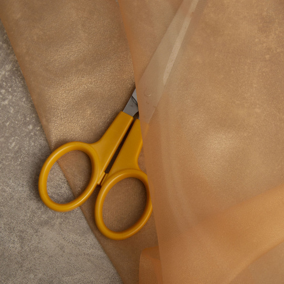 Organza fabric манго, фото 2