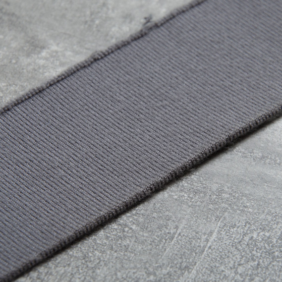 Манжет трикотажный довяз для рукавов и воротников 5,5 см сірий, фото 2 Манжет трикотажный довяз для рукавов и воротников 5,5 см сірий, фото 2