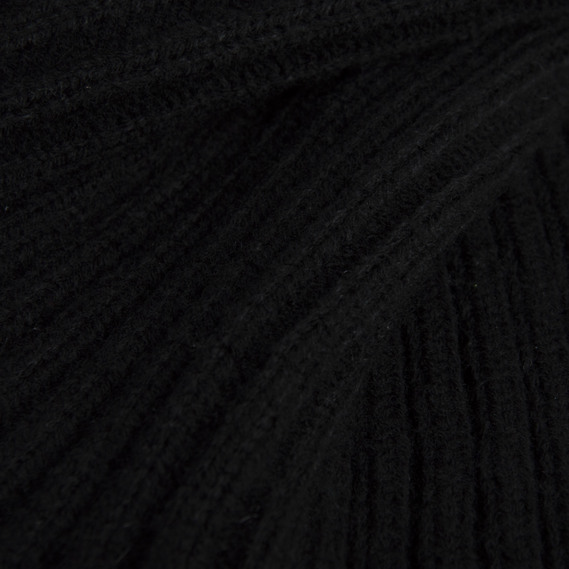 Манжет трикотажный довяз для рукавов и воротников рюш чорний, фото 2 Манжет трикотажный довяз для рукавов и воротников рюш чорний, фото 2