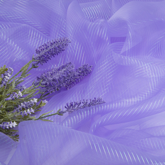 Organza chameleon stripes т/бузок, фото 3