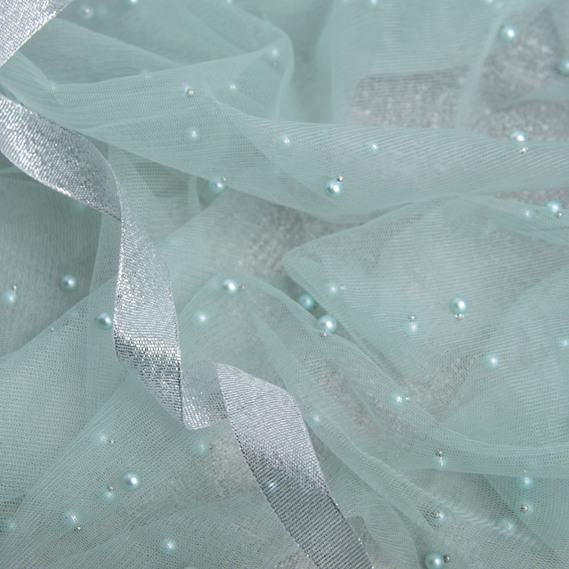 Mesh WT-18751 pearl бірюза, фото 3