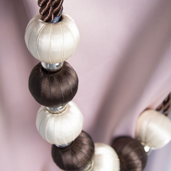 Підхват Намисто ORH-TS V-5,1 шоколад крем, фото 1 Підхват Намисто ORH-TS V-5,1 шоколад крем, фото 1