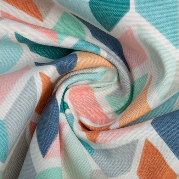 Ткань декоративная Ялинка з водоотталкивающей пропиткой V-006 різнокольорова, фото 1 Ткань декоративная Ялинка з водоотталкивающей пропиткой V-006 різнокольорова, фото 1