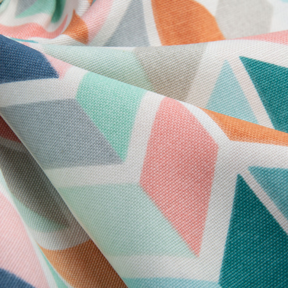 Ткань декоративная Ялинка з водоотталкивающей пропиткой V-006 різнокольорова, фото 2 Ткань декоративная Ялинка з водоотталкивающей пропиткой V-006 різнокольорова, фото 2