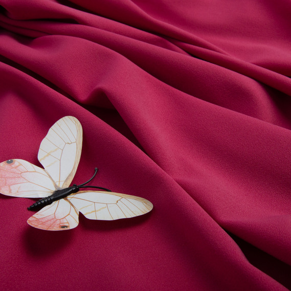 Тканина костюмна Alex, 150 см, 228 гр/м2, для одягу, плаття, костюмів, спідниць рожевий фрез, фото 3 Тканина костюмна Alex, 150 см, 228 гр/м2, для одягу, плаття, костюмів, спідниць рожевий фрез, фото 3