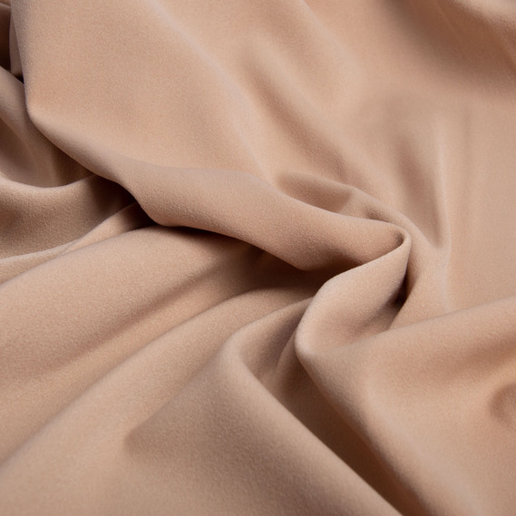 Alex suit fabric, 150 cm wide, 228 g/m², suitable for clothing, dresses, suits, and skirts світлий беж, фото 2