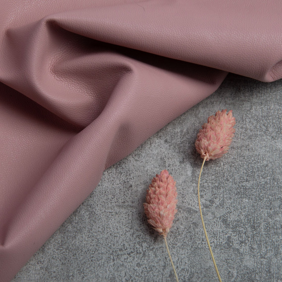 Ткань кожа искусственная с замшей рожева, фото 3 Ткань кожа искусственная с замшей рожева, фото 3