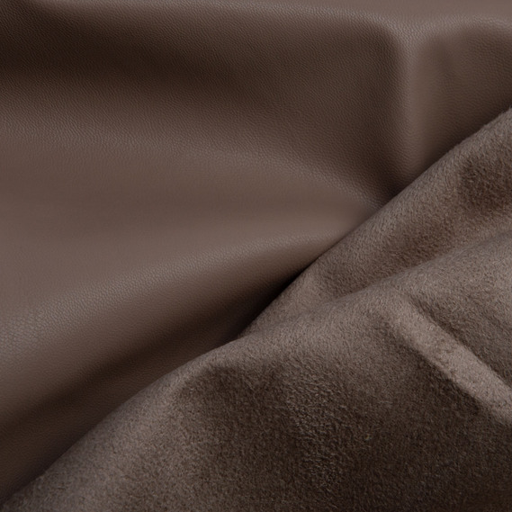 Тканина штучна шкіра на замші мокко, фото 2 Тканина штучна шкіра на замші мокко, фото 2