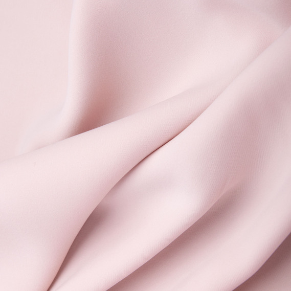 Ткань костюмная Barbie креп, 145 см, 228 гр/м2, для одежды, платьев, костюмов, юбок світла пудра, фото 2 Ткань костюмная Barbie креп, 145 см, 228 гр/м2, для одежды, платьев, костюмов, юбок світла пудра, фото 2