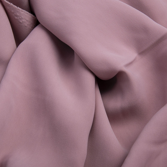 Тканина костюмна Barbie креп, 145 см, 228 гр/м2, для одягу, плаття, костюмів, спідниць пудра, фото 2 Тканина костюмна Barbie креп, 145 см, 228 гр/м2, для одягу, плаття, костюмів, спідниць пудра, фото 2