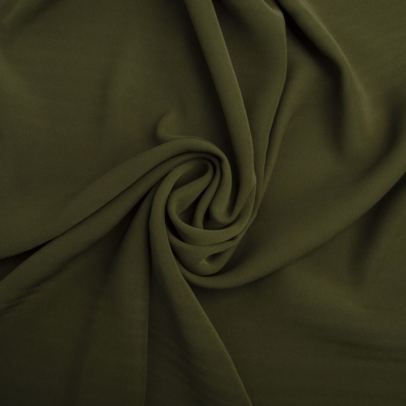 Ткань костюмная Barbie креп, 145 см, 228 гр/м2, для одежды, платьев, костюмов, юбок хакі, фото 1 Ткань костюмная Barbie креп, 145 см, 228 гр/м2, для одежды, платьев, костюмов, юбок хакі, фото 1