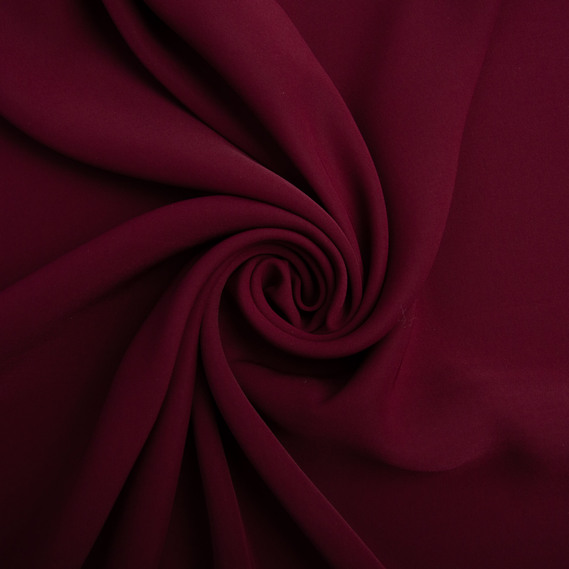 Ткань костюмная Barbie креп, 145 см, 228 гр/м2, для одежды, платьев, костюмов, юбок бордо, фото 1 Ткань костюмная Barbie креп, 145 см, 228 гр/м2, для одежды, платьев, костюмов, юбок бордо, фото 1