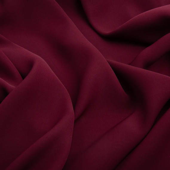 Ткань костюмная Barbie креп, 145 см, 228 гр/м2, для одежды, платьев, костюмов, юбок бордо, фото 2 Ткань костюмная Barbie креп, 145 см, 228 гр/м2, для одежды, платьев, костюмов, юбок бордо, фото 2