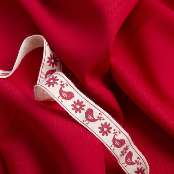 Suit fabric PLASMA V-12 червона, фото 3