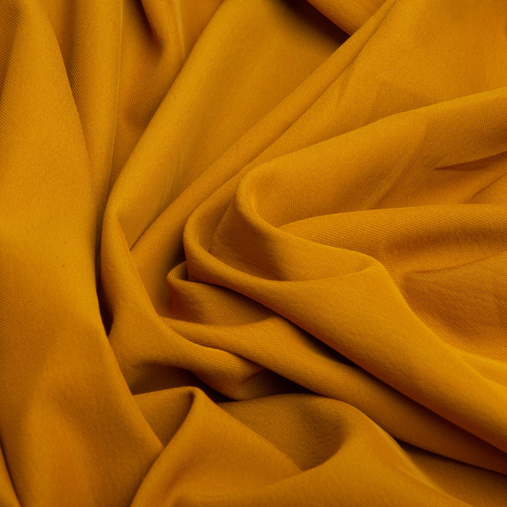 Тканина костюмна PLASMA, 150 см, 227 гр/м2, для одягу, плаття, костюмів, спідниць V-16 гірчиця, фото 2 Тканина костюмна PLASMA, 150 см, 227 гр/м2, для одягу, плаття, костюмів, спідниць V-16 гірчиця, фото 2