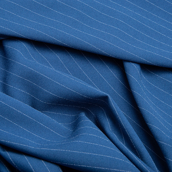 Suit fabric DTX-3461 AHRI stripe денім, фото 2