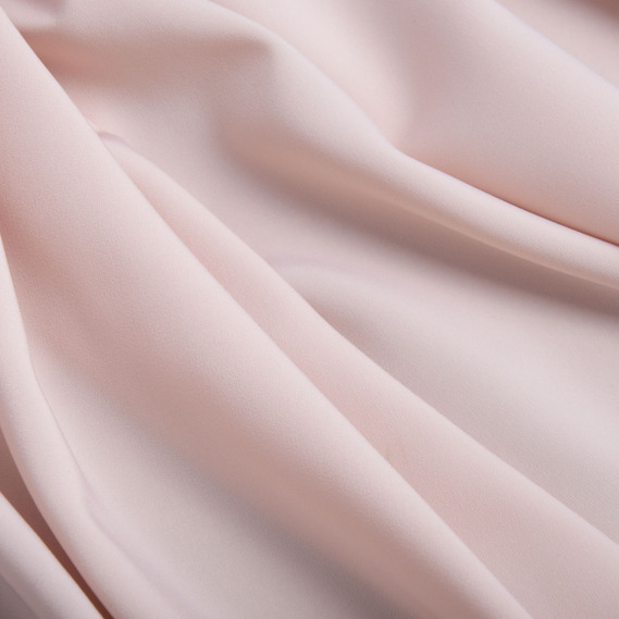 Ткань костюмная Chicago crep св/пудра, фото 2 Ткань костюмная Chicago crep св/пудра, фото 2