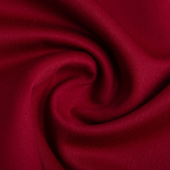 Ткань костюмная Миранда, 150 см, 322 гр/м2, для одежды, платьев, костюмов, юбок гранат, фото 1