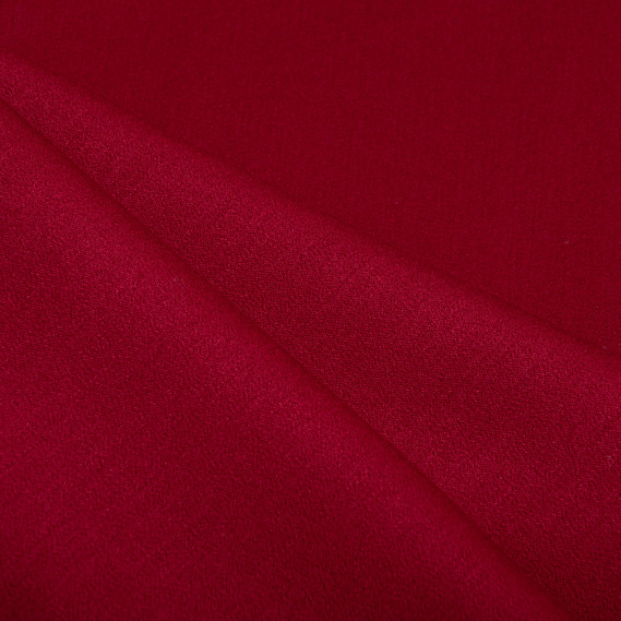 Ткань костюмная Миранда, 150 см, 322 гр/м2, для одежды, платьев, костюмов, юбок гранат, фото 2