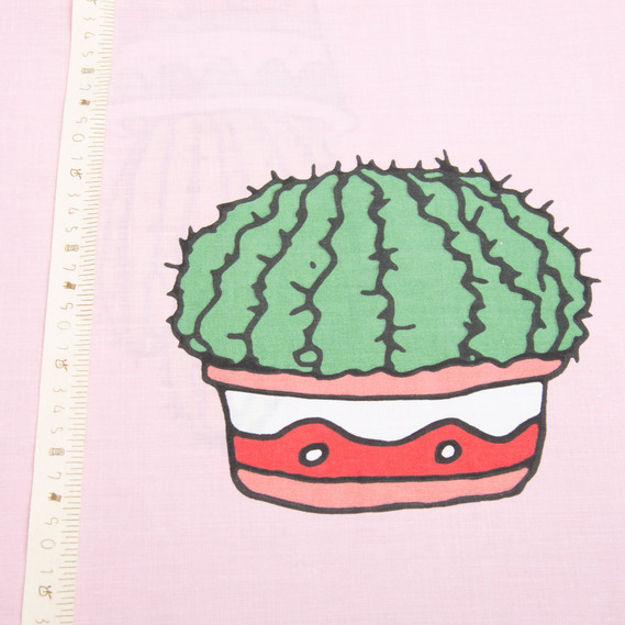 Fabric coarse calico 2.2 GOLD LUX slits.125 +/- 5 g / m2 V-GLux-4339A кактуси, фото 5