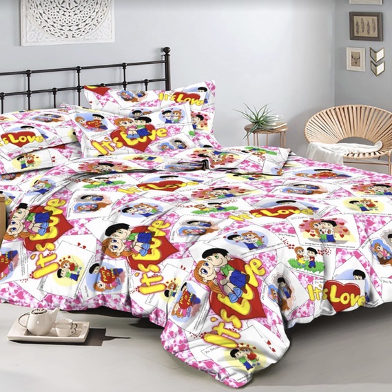 Тканина бязь бавовна GOLD LUX щіл.125 г/м2 V-GLux-4152 Love is, фото 1 Тканина бязь бавовна GOLD LUX щіл.125 г/м2 V-GLux-4152 Love is, фото 1