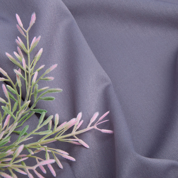 Тканина костюмна Міранда, 150 см, 322 гр/м2, для одягу, плаття, костюмів, спідниць попіл, фото 3