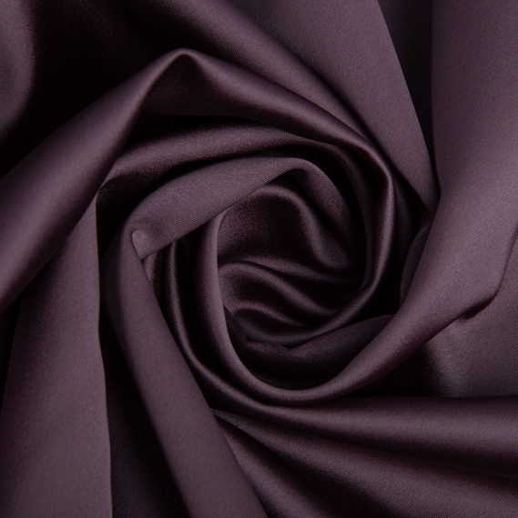 Suit fabric satin Scarlett кавово ліловий, фото 1 Suit fabric satin Scarlett кавово ліловий, фото 1