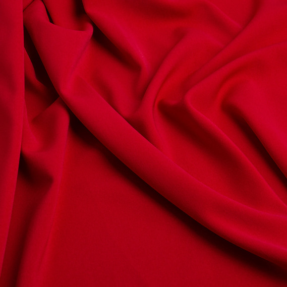 Тканина костюмна Анжеліка червона, фото 2