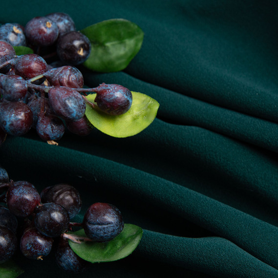 Тканина костюмна Анжеліка малахіт, фото 3