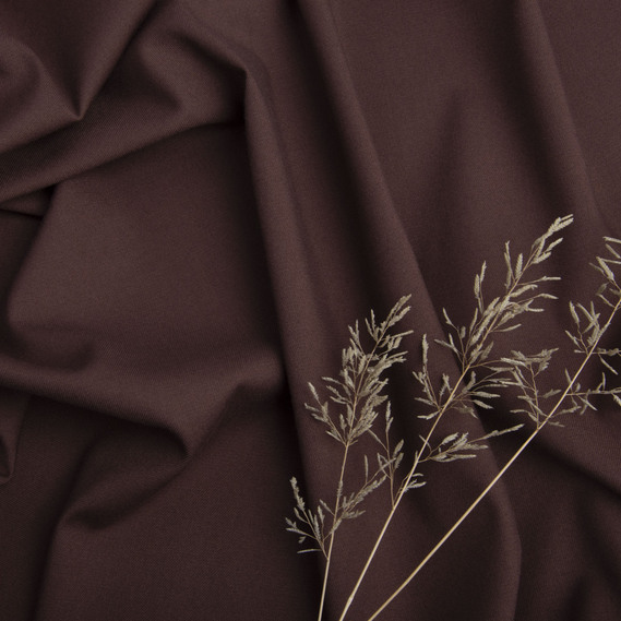 Тканина костюмна жакард Sophia, 150 см, 205 гр/м2, для одягу, плаття, костюмів, спідниць каштан, фото 3