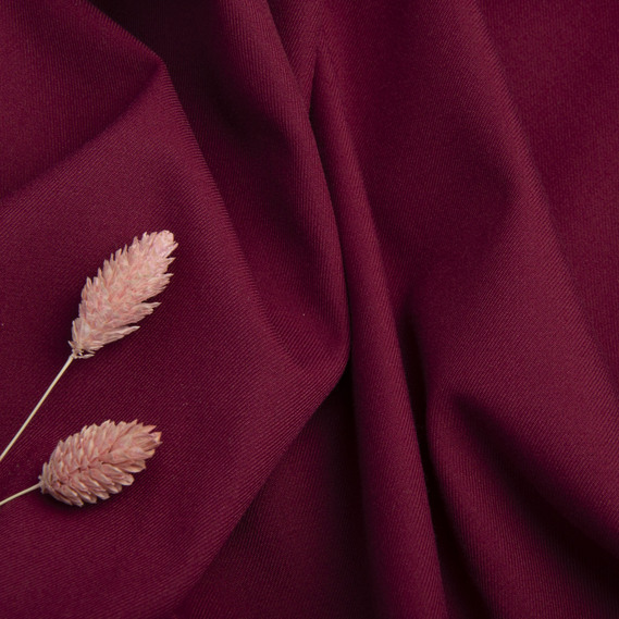 Тканина костюмна жакард Sophia, 150 см, 205 гр/м2, для одягу, плаття, костюмів, спідниць вишня , фото 3