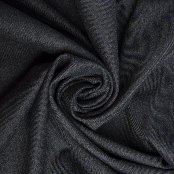 Тканина костюмна Сельвестр т/сіра, фото 1 Тканина костюмна Сельвестр т/сіра, фото 1