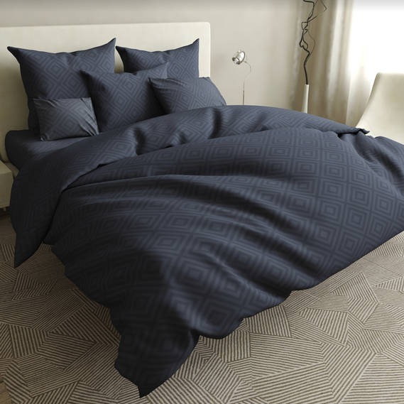 Fabric coarse calico 2.2 GOLD LUX slits.125 /g/m2 GLux-126 сірий, фото 1