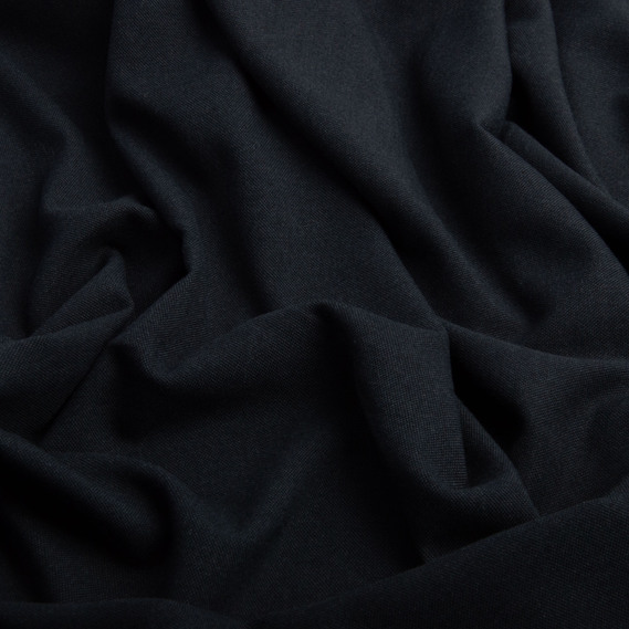 Ткань костюмная однотонная Рено т/сіра, фото 2