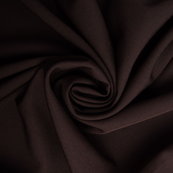 Тканина костюмна Соні щіл.204 V-17 шоколад, фото 1