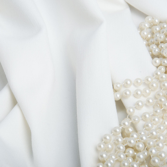 Ткань костюмная твил Альфредо молоко, фото 3