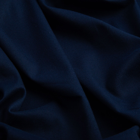 Suit fabric plain dark blue темно синя, фото 2