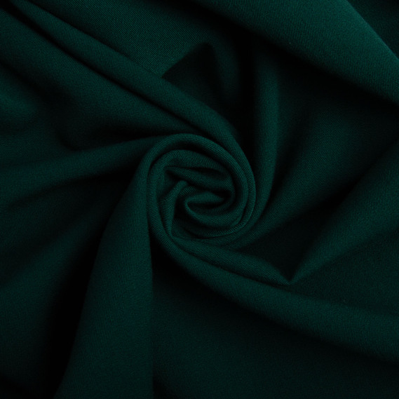 Тканина костюмна твіл Альфредо темно зелена, фото 1 Тканина костюмна твіл Альфредо темно зелена, фото 1