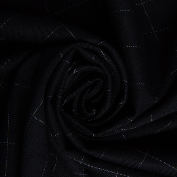 Suit fabric Cage чорна, фото 1