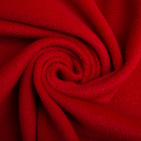 Coat fabric Loro Piana червона, фото 1 Coat fabric Loro Piana червона, фото 1