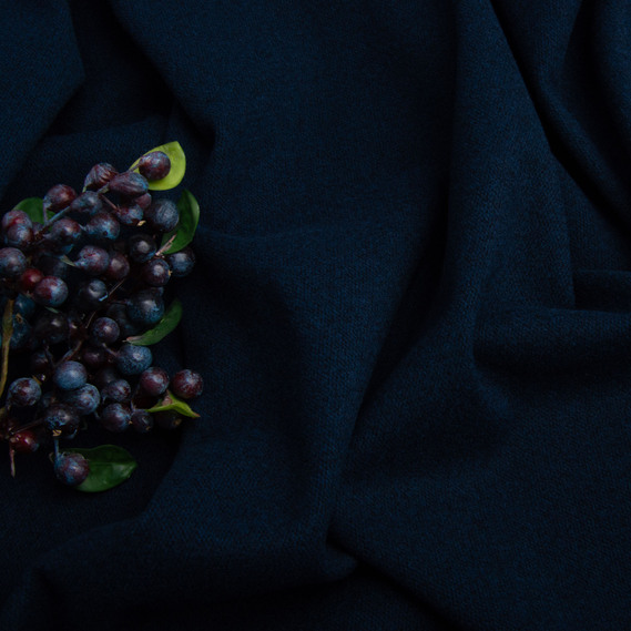 Тканина пальтова Маестро т/синя, фото 3