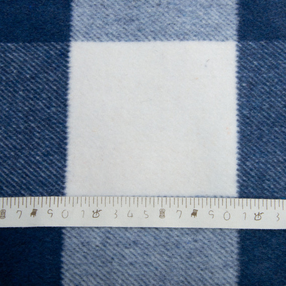 Coat fabric The cage is large денім, фото 4