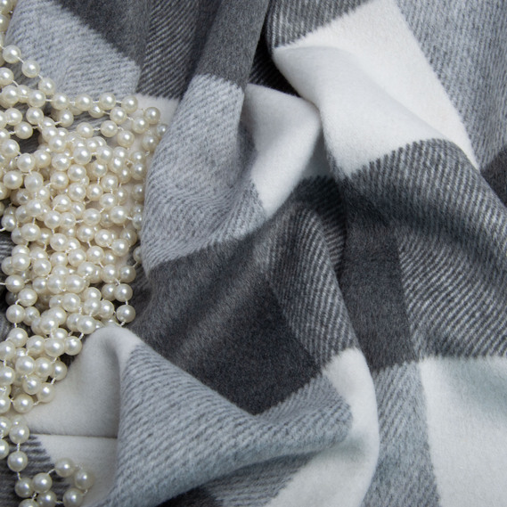 Coat fabric The cage is large сіра, фото 3