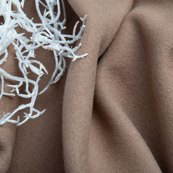 Ткань пальтовая Ненси беж, фото 3 Ткань пальтовая Ненси беж, фото 3