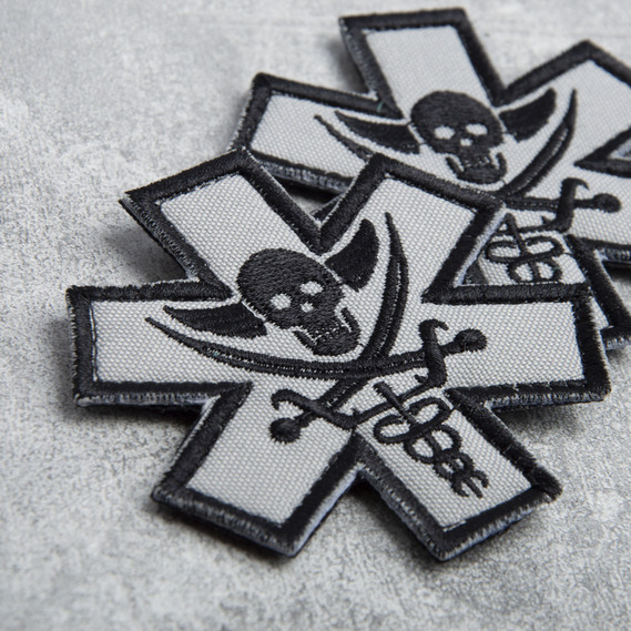 Шеврон на липучці Медик 36 ОБрМП 7,5 см, фото 2