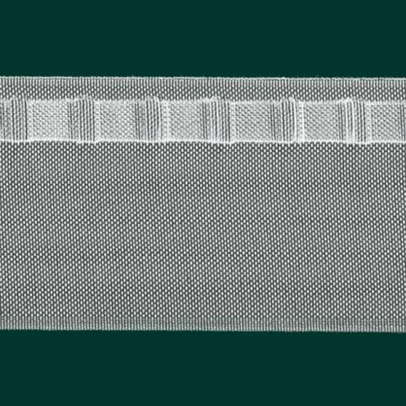 Тесьма для штор Волна коеф сборки 1:1.5/1:2.0 7,5 см, фото 1